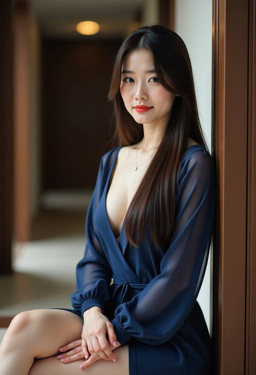 陈序与许惟在天台交谈的场景